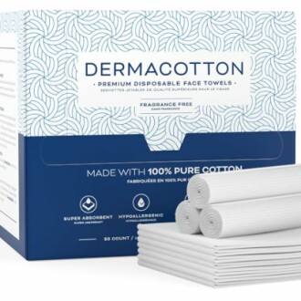 Dermacotton Disposable Cotton Face Towels