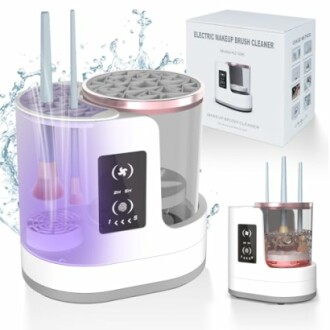 OctHope 3 In 1 Electric Makeup Brush Cleaner Machine