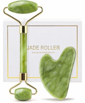 Huefull Gua Sha Facial Tools & Jade Roller Set