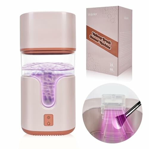 2 In 1 Electric Makeup Brush Cleaner
