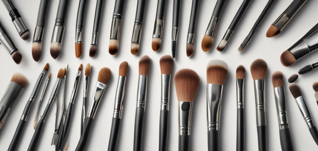 Cleaning makeup brushes