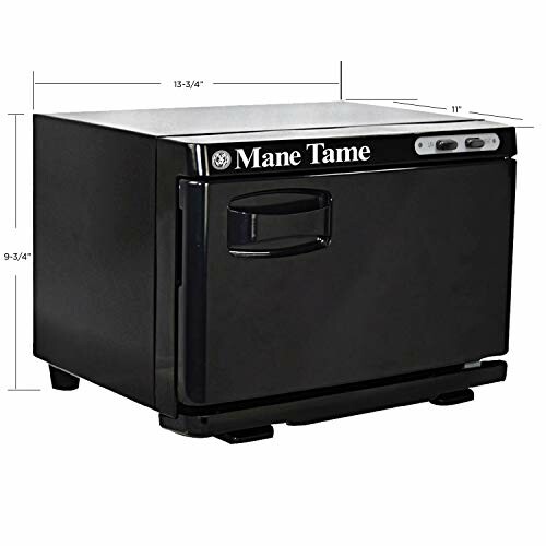 Mane Tame black hair tool appliance with dimensions