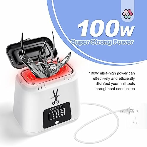 SAVILAND Nail Sterilizer Tool Electric